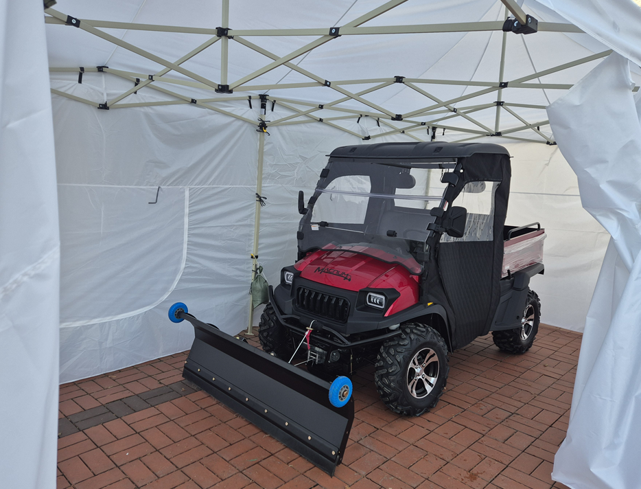 왕숙체육공원 제설용 차량 구매 및 트랙터 블레이드 교체(2025. 12. 11., 2025. 12. 17. )